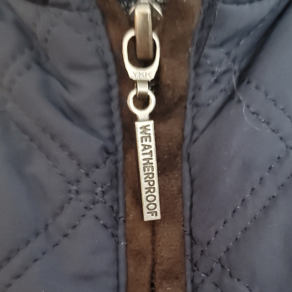 Weatherproof Navy Quilted Women's Vest - Picture 12 of 12